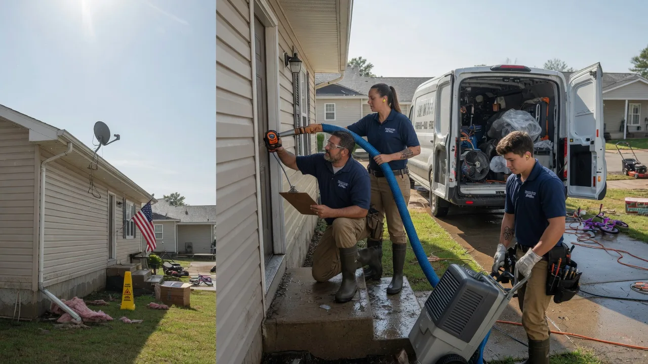 Ceiling Water Damage Restoration in Broaddus, TX near me