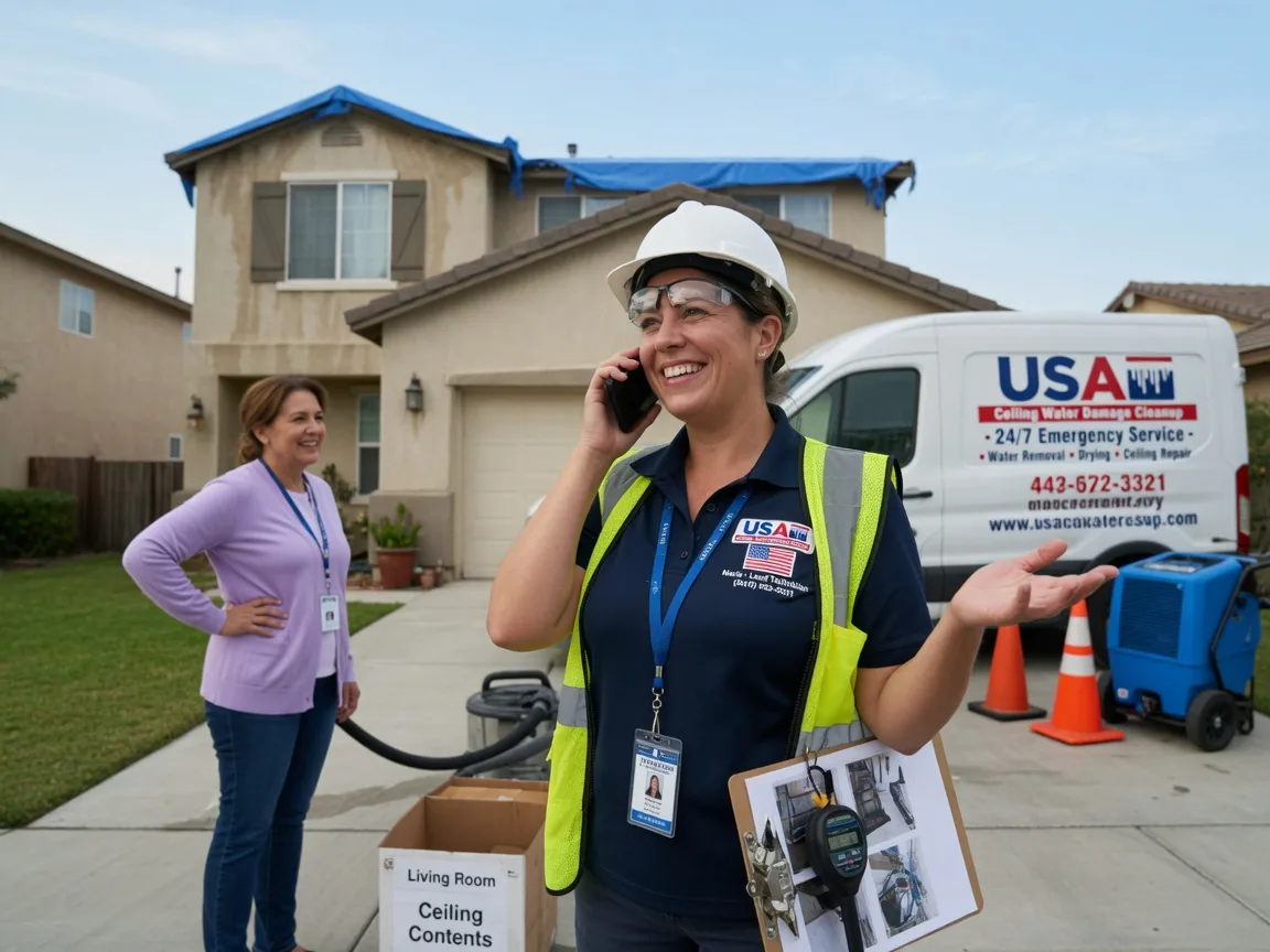 Ceiling Water Damage Restoration Broaddus, TX FAQs